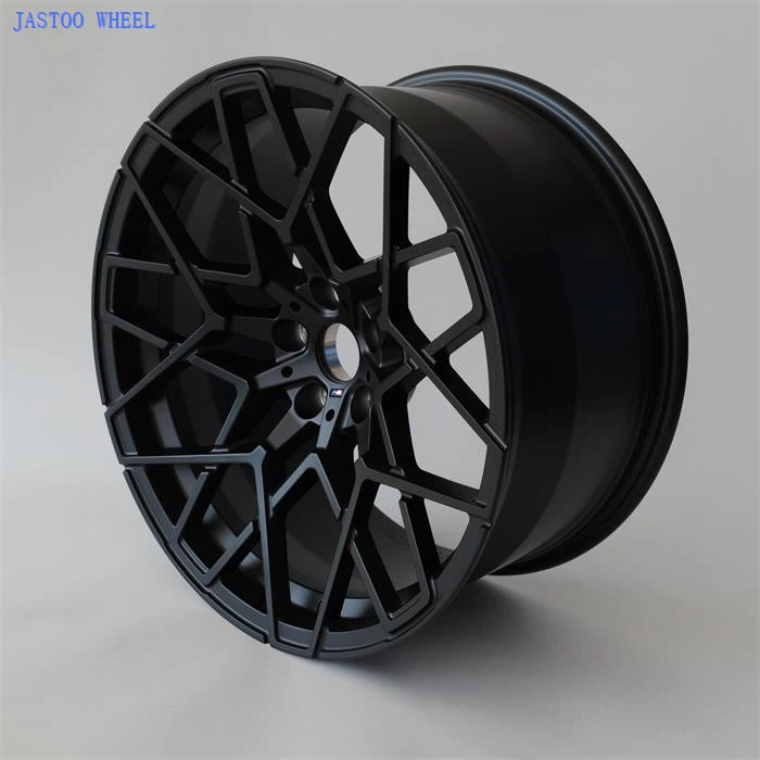 Matte Black 19 Inch Forged Aluminum Car Wheel For BMW