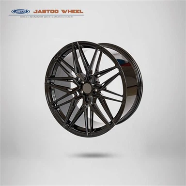22 × 10 palcové lesklé čierne maľovacie kolesá pre Audi auto